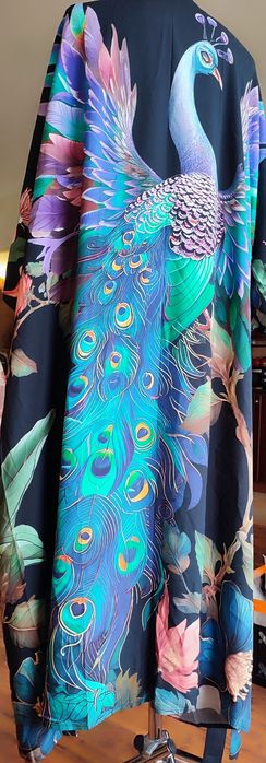 Plażowe kimono, płaszcz kąpielowy,  rozm. uniwersalny