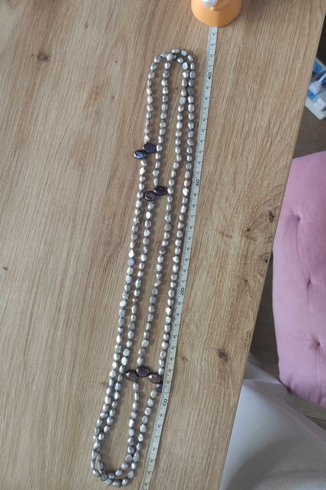 Naszyjnik z pereł naturalnych