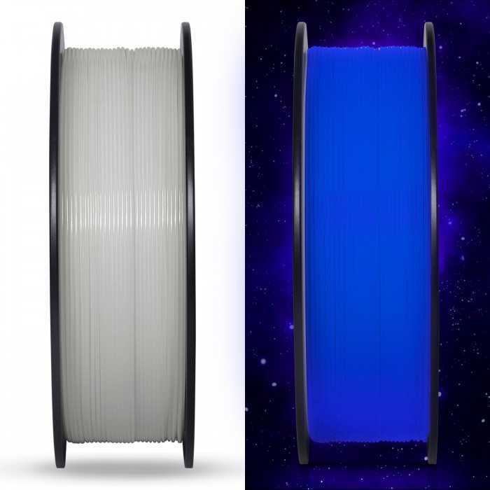 Geeetech Luminous Purple PLA 1.75mm 1kg, светящийся в темноте филамент