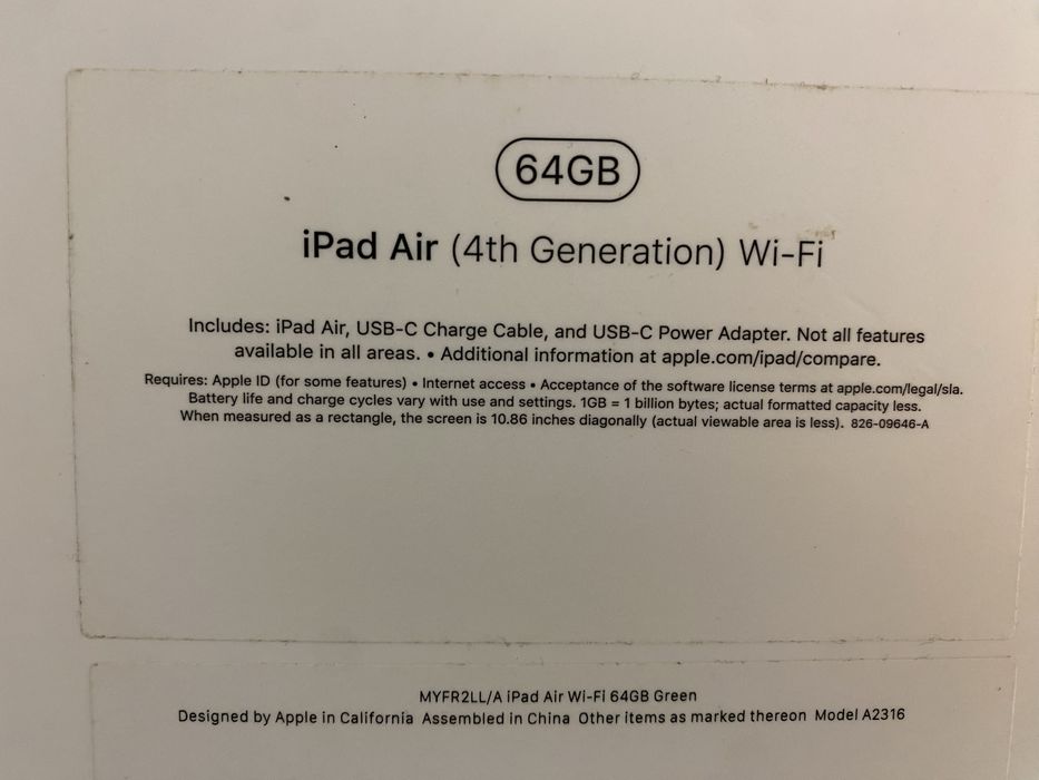 Ipad Air 4-64Gb_Pencil 2_ Smart Keyboard