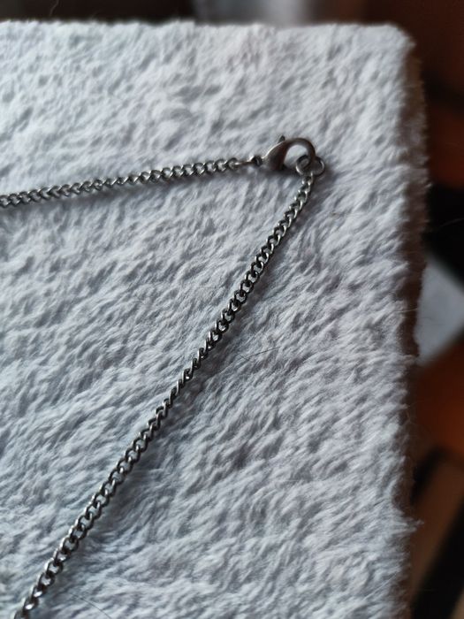 Naszyjnik kolia Bershka stal srebrny nowy