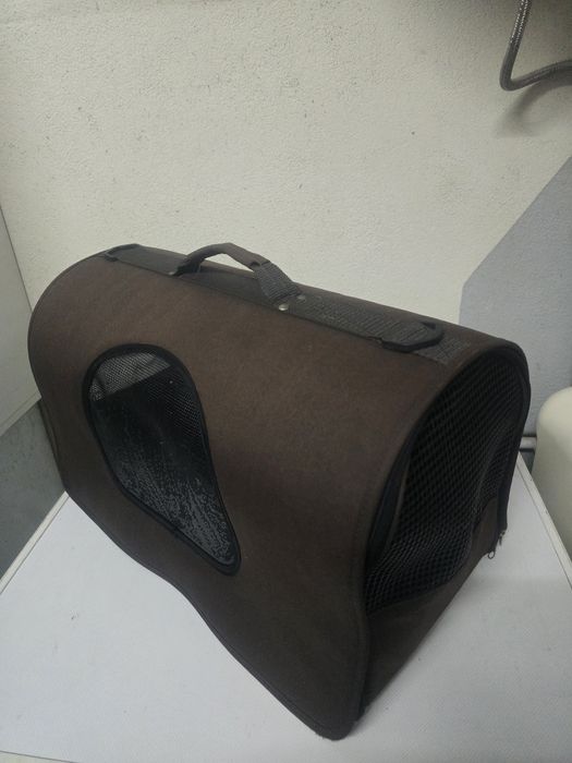 Transportadora grande para gatos