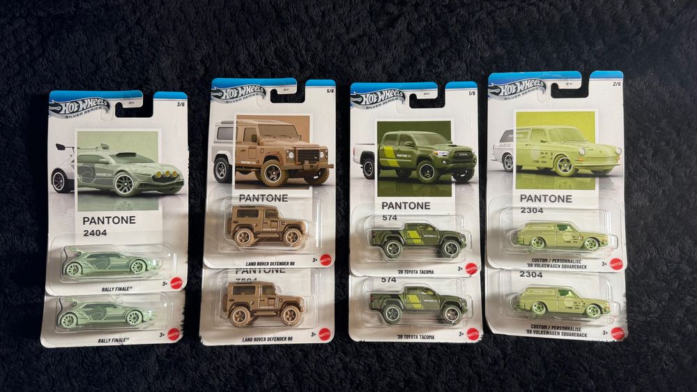 Hot Wheels Silver Series — Pantone