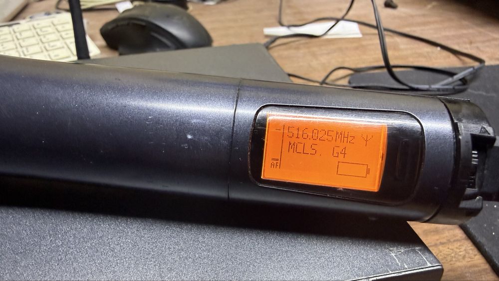 Microfenes sem fio sennheiser