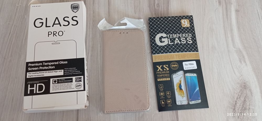 Etui+ szkło Huawei P8 Lite