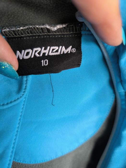 R.38 Norheim błękitna bluza kurtka termoaktywna damska