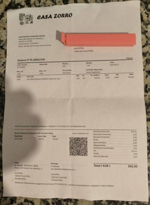 Ar condicionado e desumidificador portátil