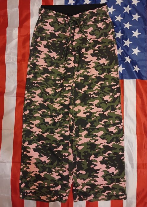 штани широкі камуфляжні baggy sk8