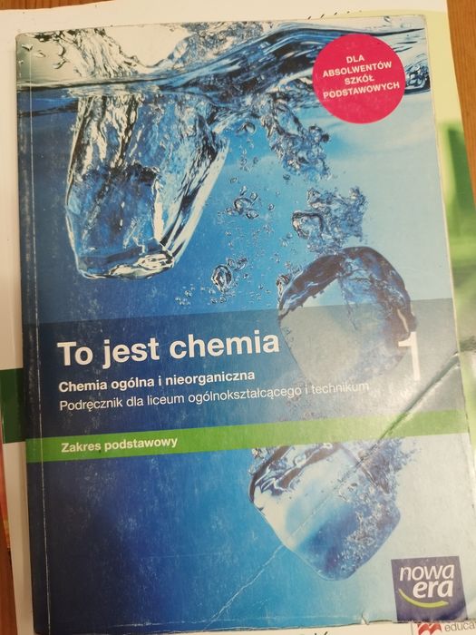 To jest chemia 1 podręcznik zakres podstawowy