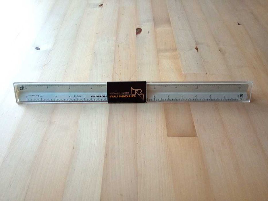 Régua De Escala - Rumold