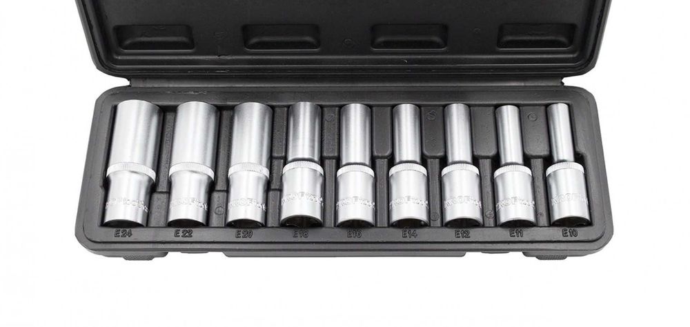 Jogo 9 Chaves 1/2" Torx