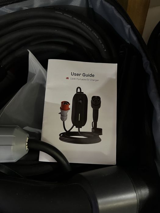 Przenośna ładowarka do samochodów elektrycznych EV 11 kW – typ 2