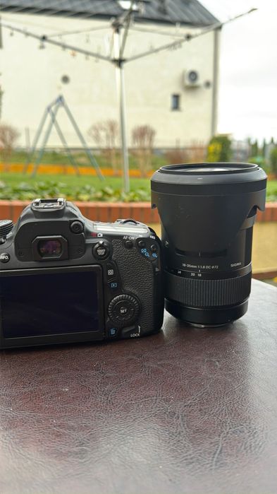 Canon 70D + Obiektyw Sigma 18-35