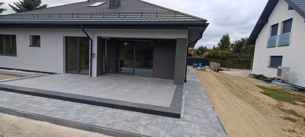 Układanie kostki brukowej brukarstwo odwodnienia