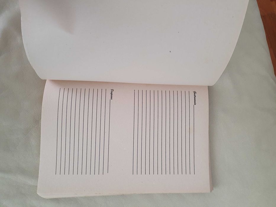 O Livro das Viagens para escrever as viagens - Nunca Usado