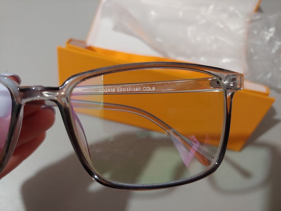 Okulary zerówki unisex
