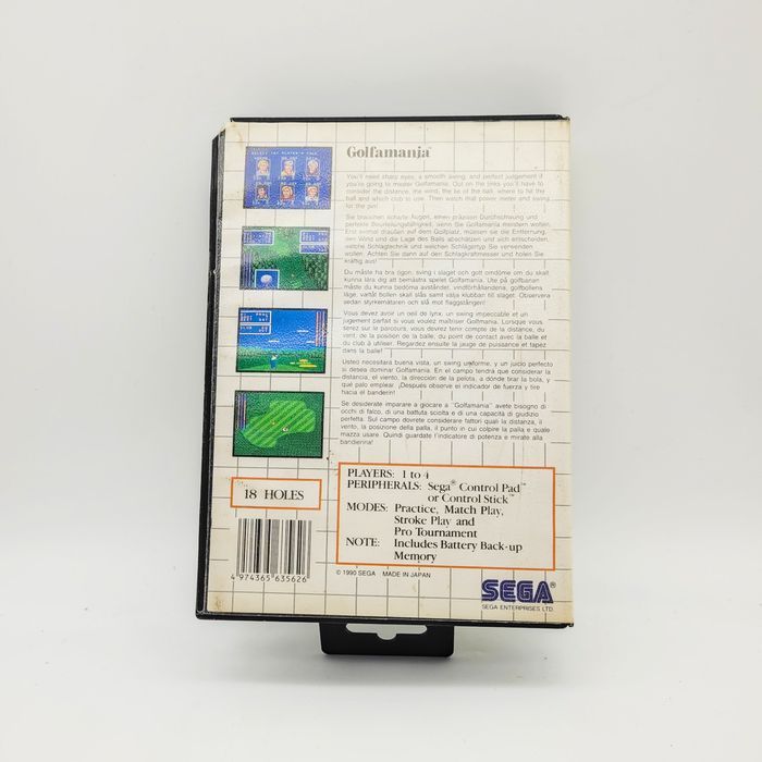 Golfamania Sega Master System (SMS)