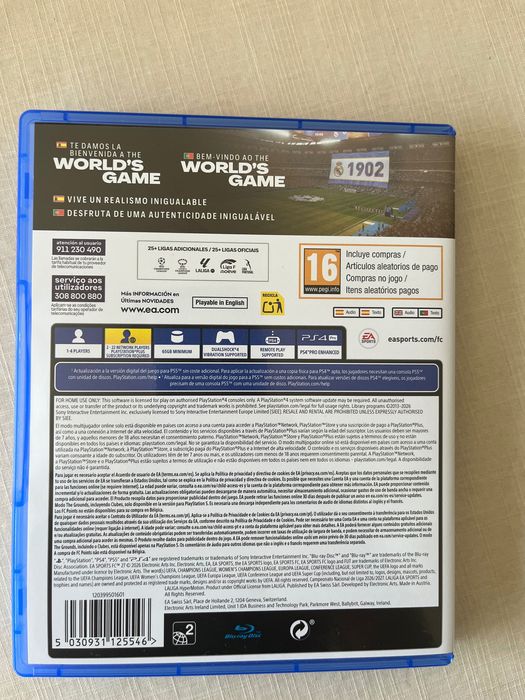 EAFC 27 versão ps4