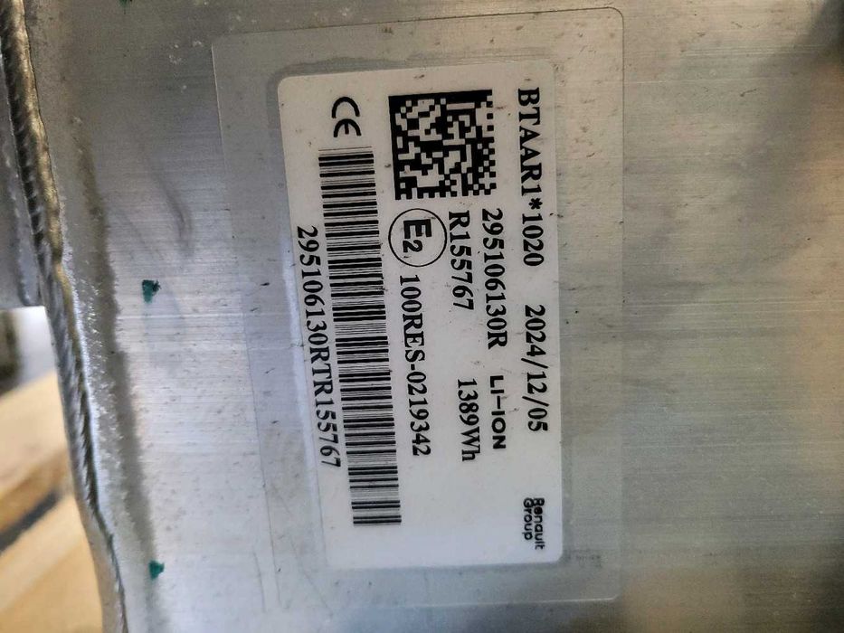 Bateria Alta Tensão / Tração Renault ZOE - refª 295106130R