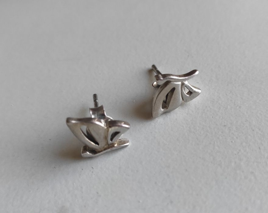 Kolczyki Kruk - srebro