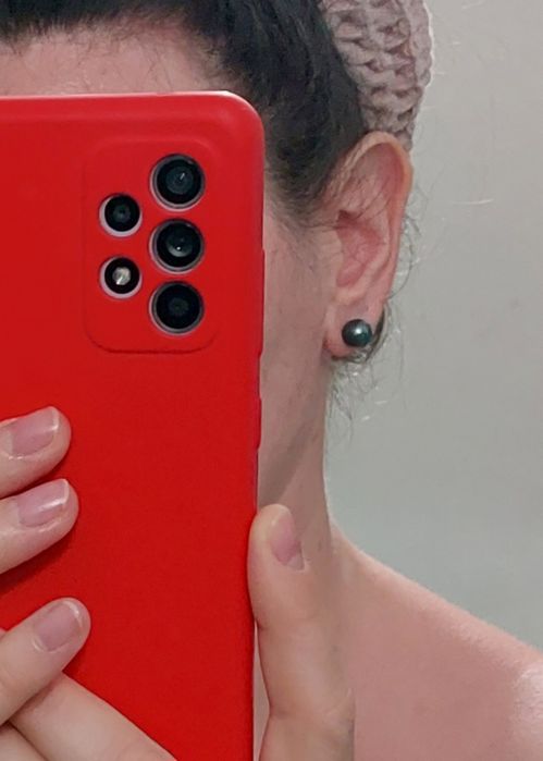 Чёрний жемчуг Таити-Павлин 9-10 мм с редким зелёным оттенком