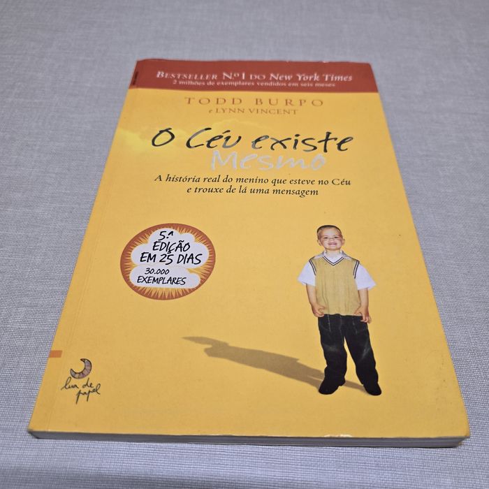 Livro "O Céu existe mesmo"