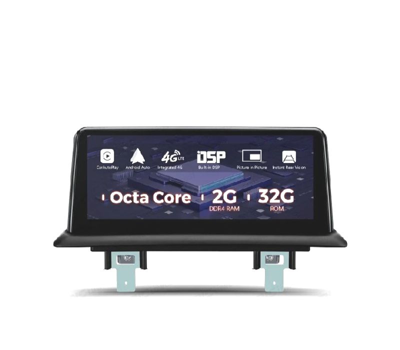 AUTO RÁDIO GPS ANDROID 12 BMW E81 E82 E87 E88 06-12 SEM ECRA DE ORIGEM