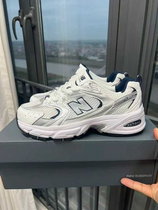 New Balance 530 White Silver Navy R.36