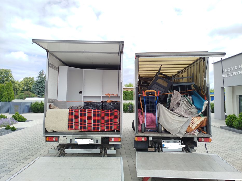 przeprowadzki przewóz mebli odbiór gabarytów auta z windą