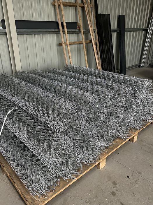 Siatka ogrodzeniowa ocynkowana 150cm, 2,5mm, 60x60, różne wymiary