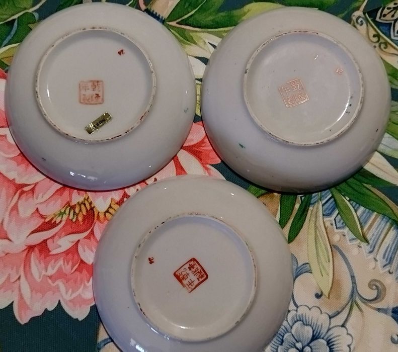 Taças / Covilhetes chineses mandarim