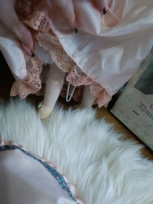 Nowa Piękna lalka porcelanowa kolekcjonerska certyfikat Leonardo Colle