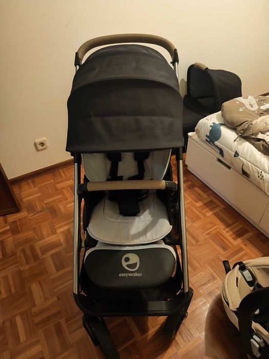 Trio bebé easywalker (cadeirinha e alcofa) e ovo BeSafe
