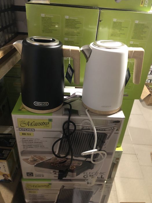 АКЦІЯ!!EKL-F420BWD Електрочайник 1.7л 1850-2200Вт чорний Ardesto