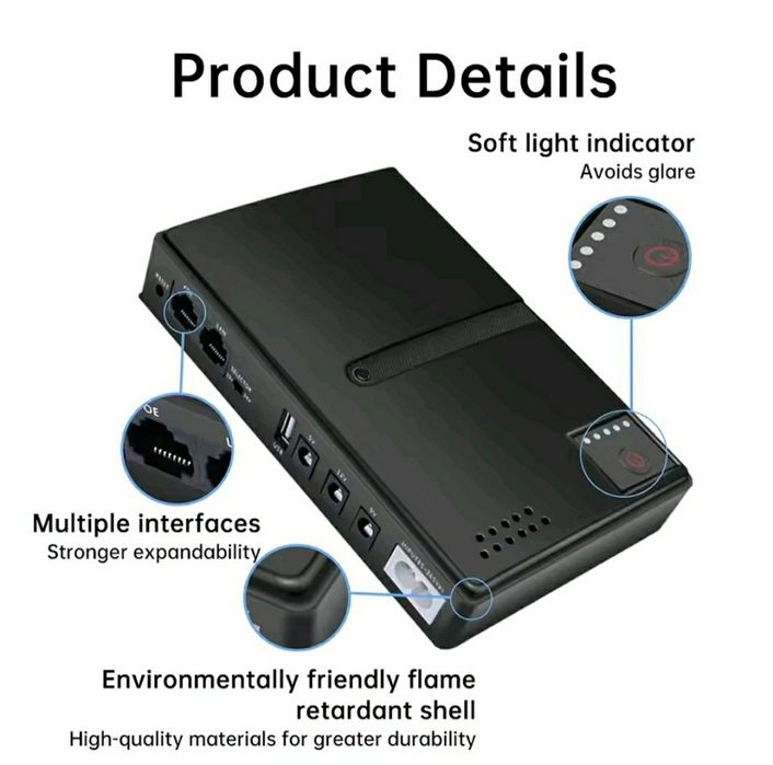 УПС UPS 13600 mAh !!! DC1018L ДБЖ ББЖ  для wifi роутера. ОЧІКУЄТЬСЯ !