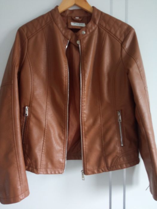 Kurtka z ekoskórki, rozm. M