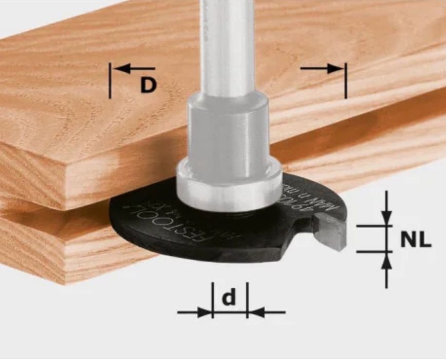 Festool Frez krążkowy do wpustów HW HW D40x2 491040
