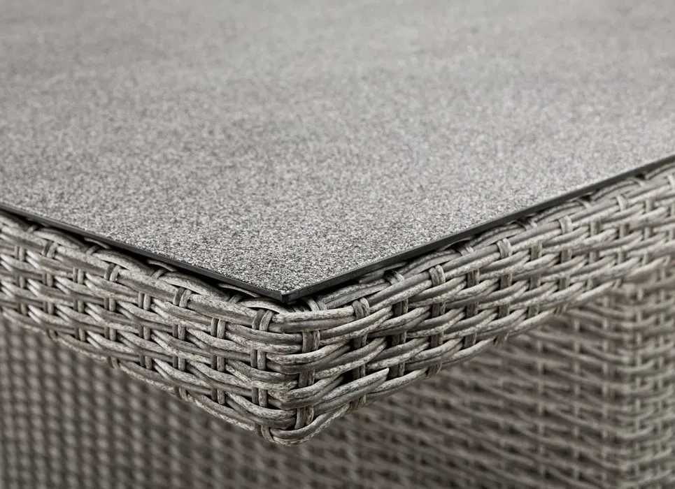 Zestaw mebli ogród/ taras BRISBANE stół+ 6 foteli z regulacją