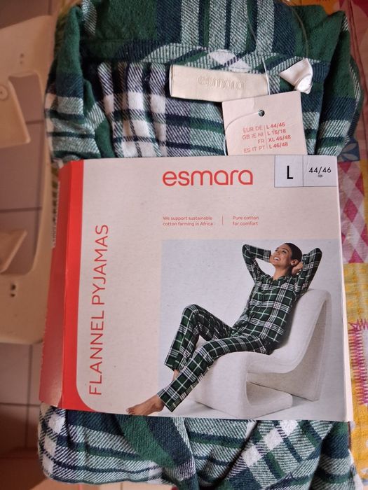 Piżama flanelowa 44/46