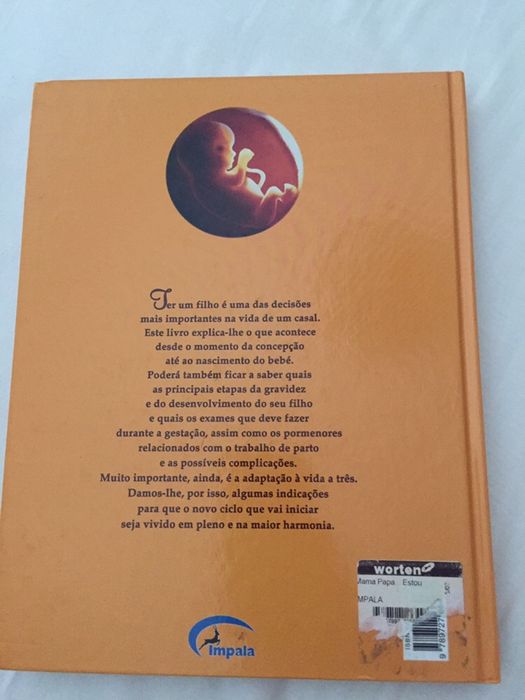 Conj livros Agenda Grávida; Guia Gravidez; Bebé mês a mês