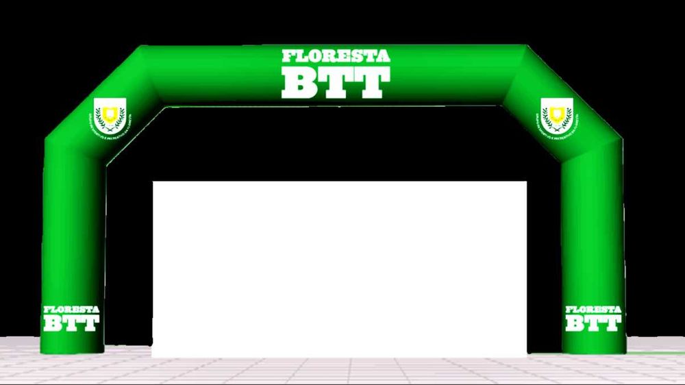 Arco de meta "pórtico" personalizado! Insuflável.