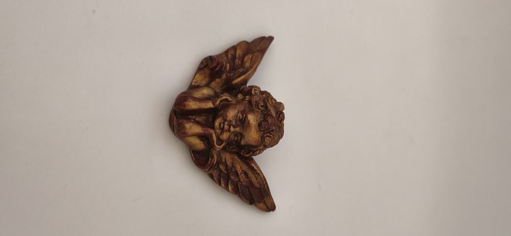 Anjo gesso pintado
