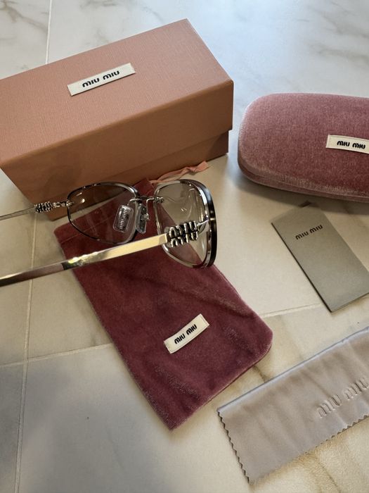 damski okulary MiuMiu