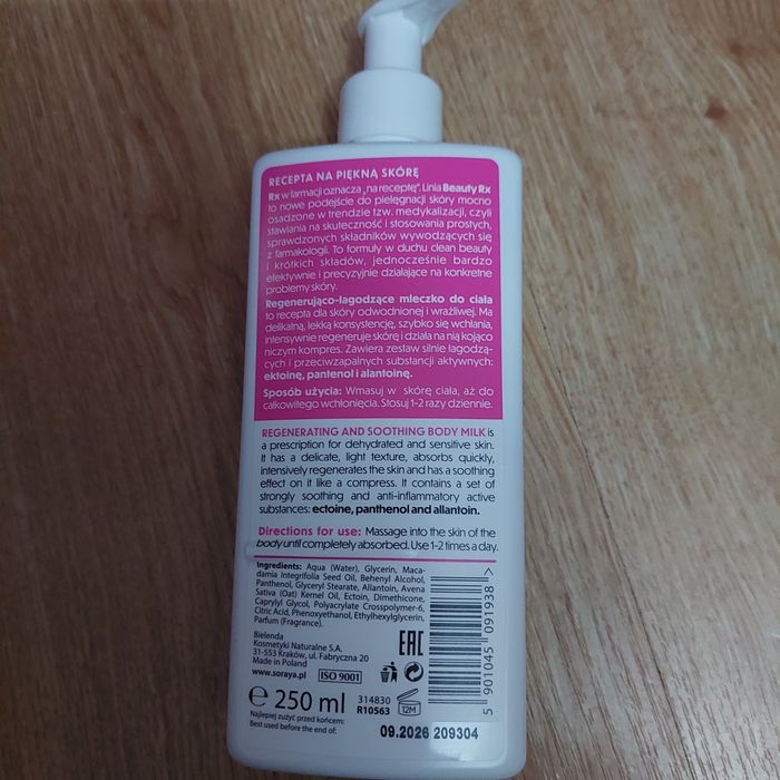 Mleczko do ciala  Soraya