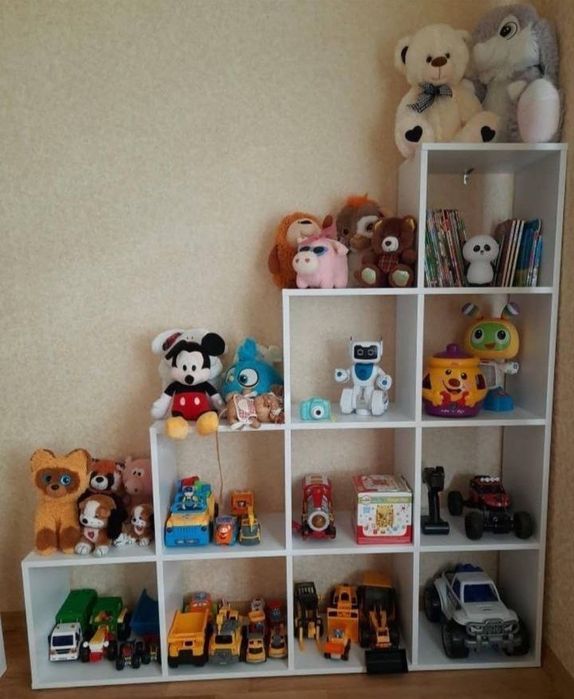 Стелаж дитячий Полиця Шафа для іграшок Стеллаж Шкаф Полка для игрушек