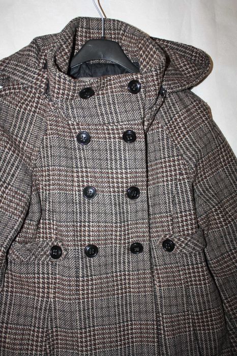 Шикарное шерстяное пальто ф.ZARA р-S на дівчинку від 11 до1 4 років