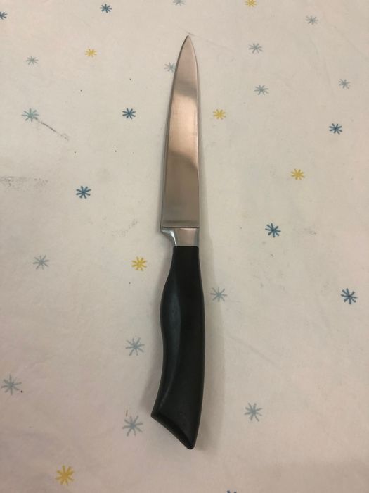 нож хоз. made in Swiss ROSTFREI / нерж Швейцария 20 см