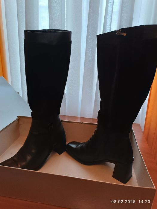 Сапоги зимние, Italy, TJ Collection England, 39 р-р