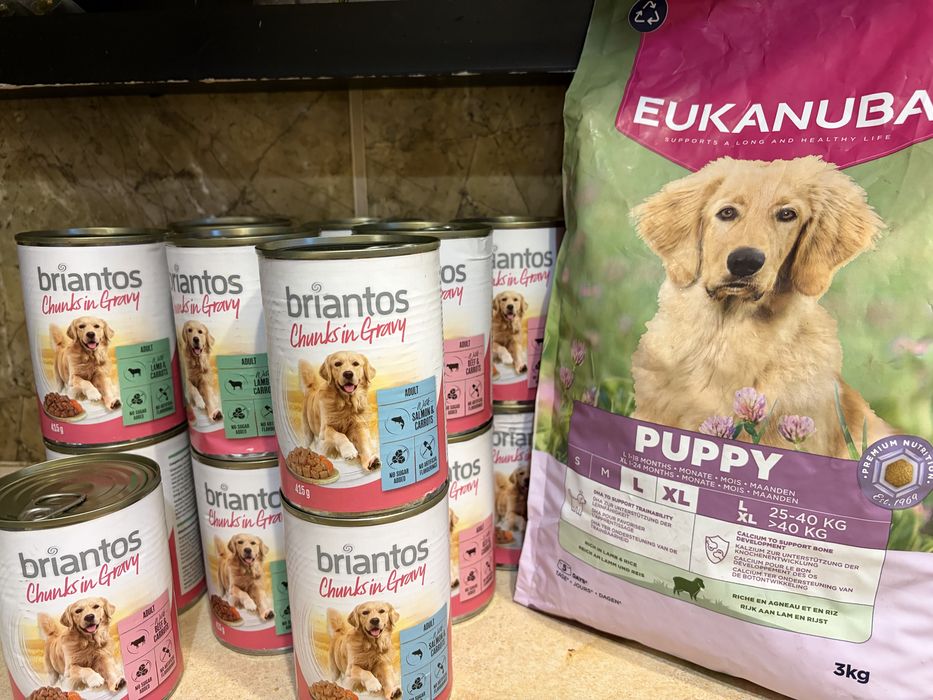 Zestaw karmy eukanuba