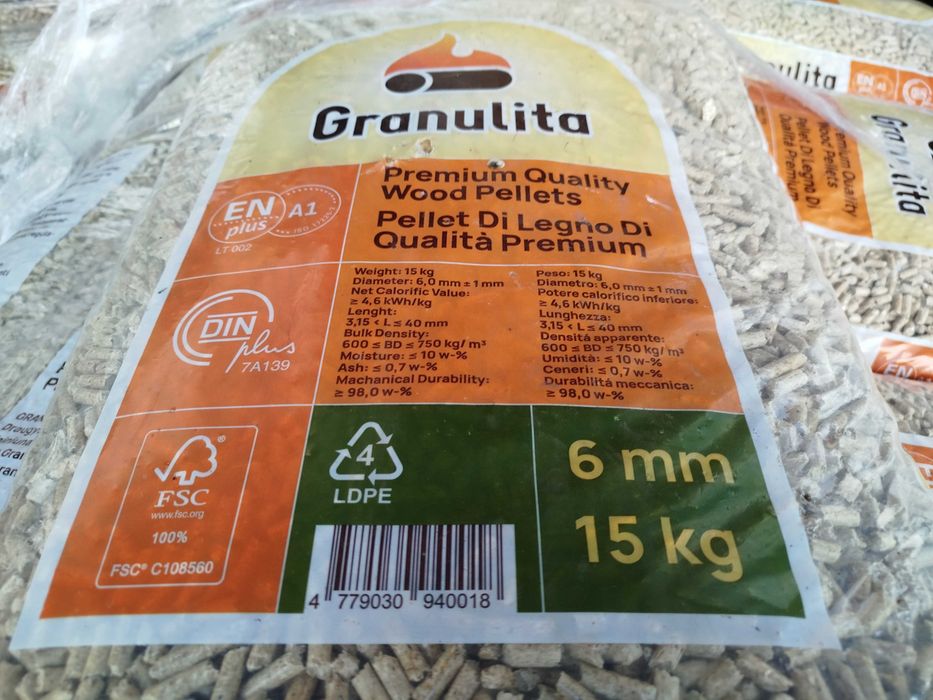 Pellet premium 6mm klasa A1 din plus En plus